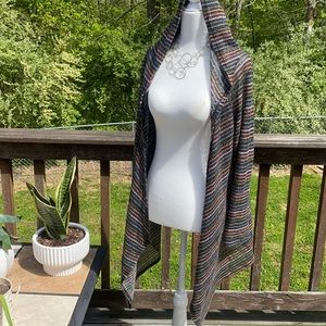 Hooded cardigan size XL